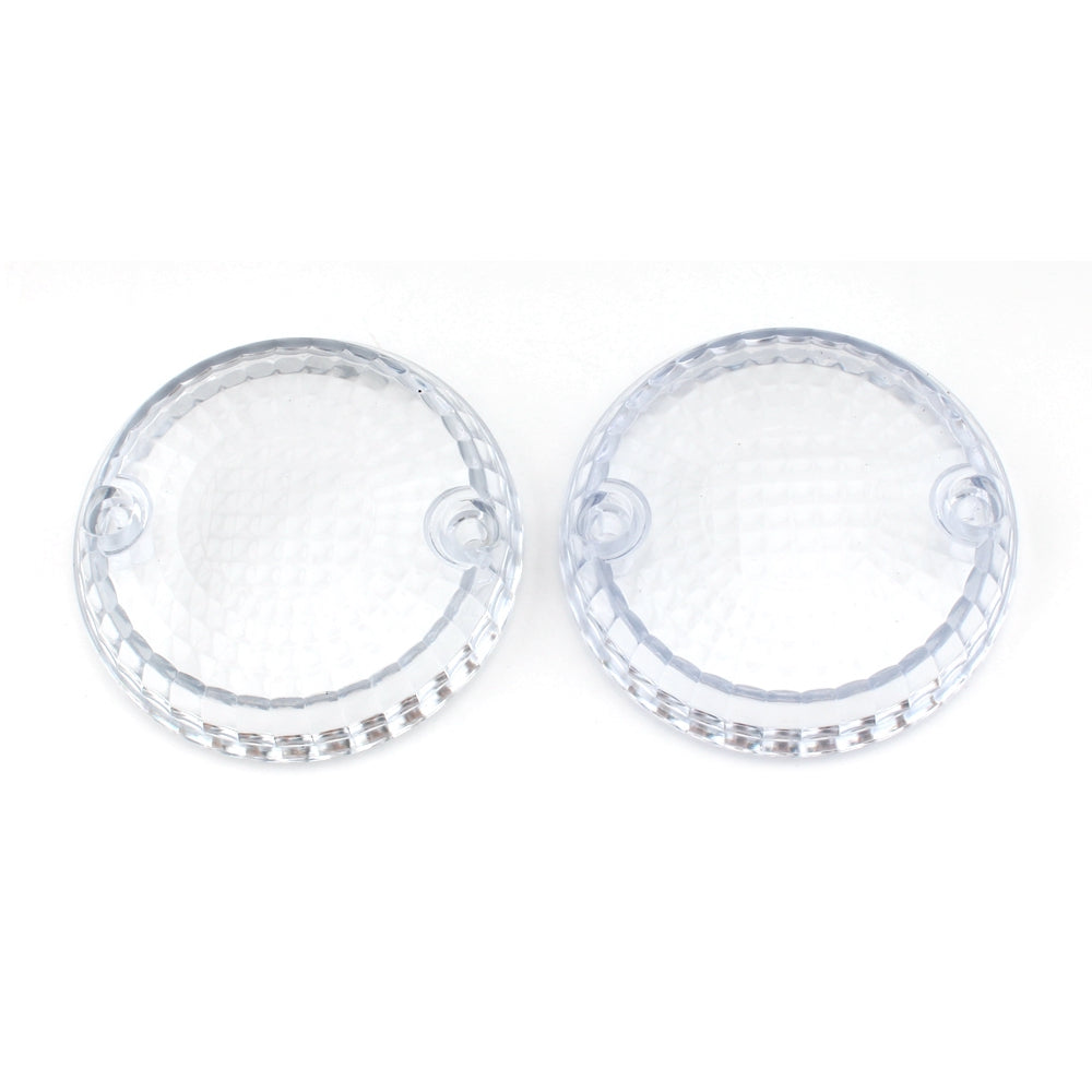 Yamaha Kawasaki Vulcan 1500 VN Clear Turn Signals Indicators Lens Cover