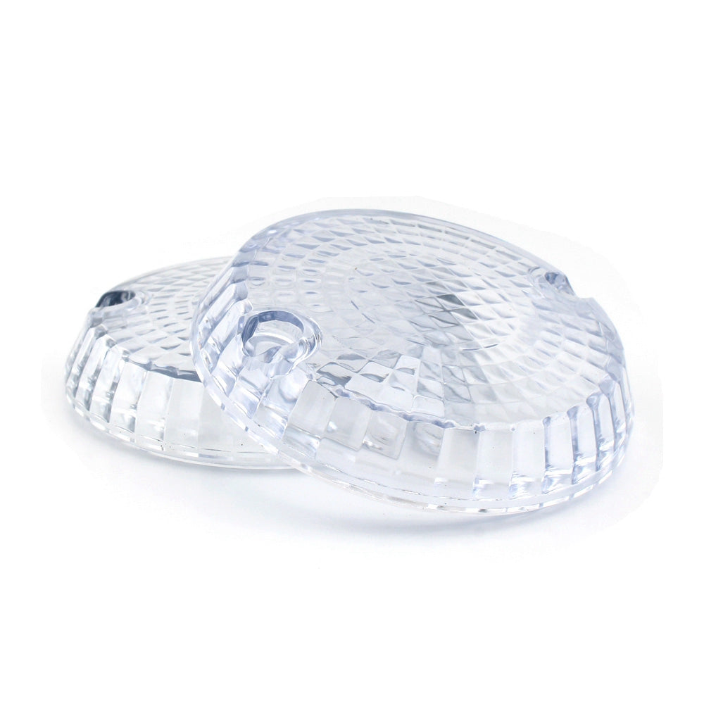 Yamaha Kawasaki Vulcan 1500 VN Clear Turn Signals Indicators Lens Cover
