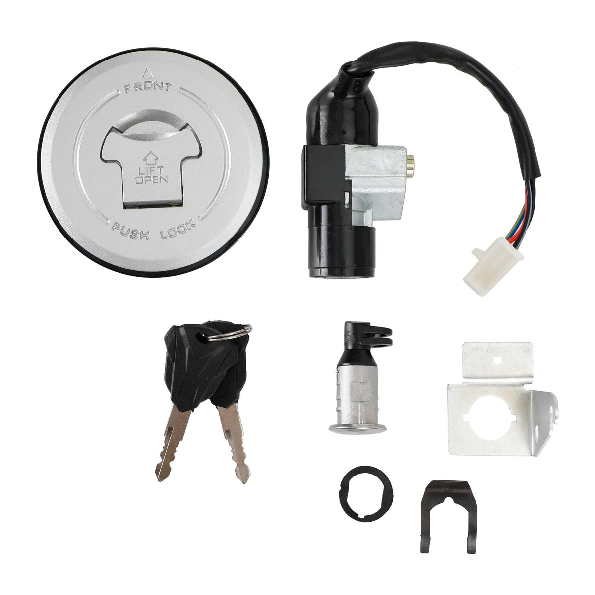 Honda Grom 125 Motrac M2 M3 2014-2015 Ignition Switch Gas Cap + Seat Lock + Keys