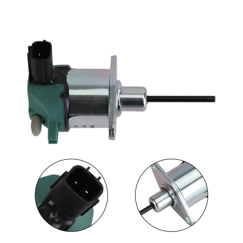 1A084-60012 Fuel Shut Off Solenoid For Kubota V2203 V2003 V2403 12V
