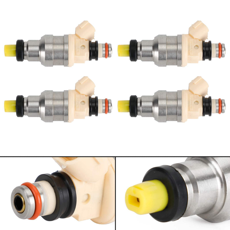 Suzuki Sidekick X-90 1.6L Fit Chevy Tracker 4PCS Fuel Injectors INP-470
