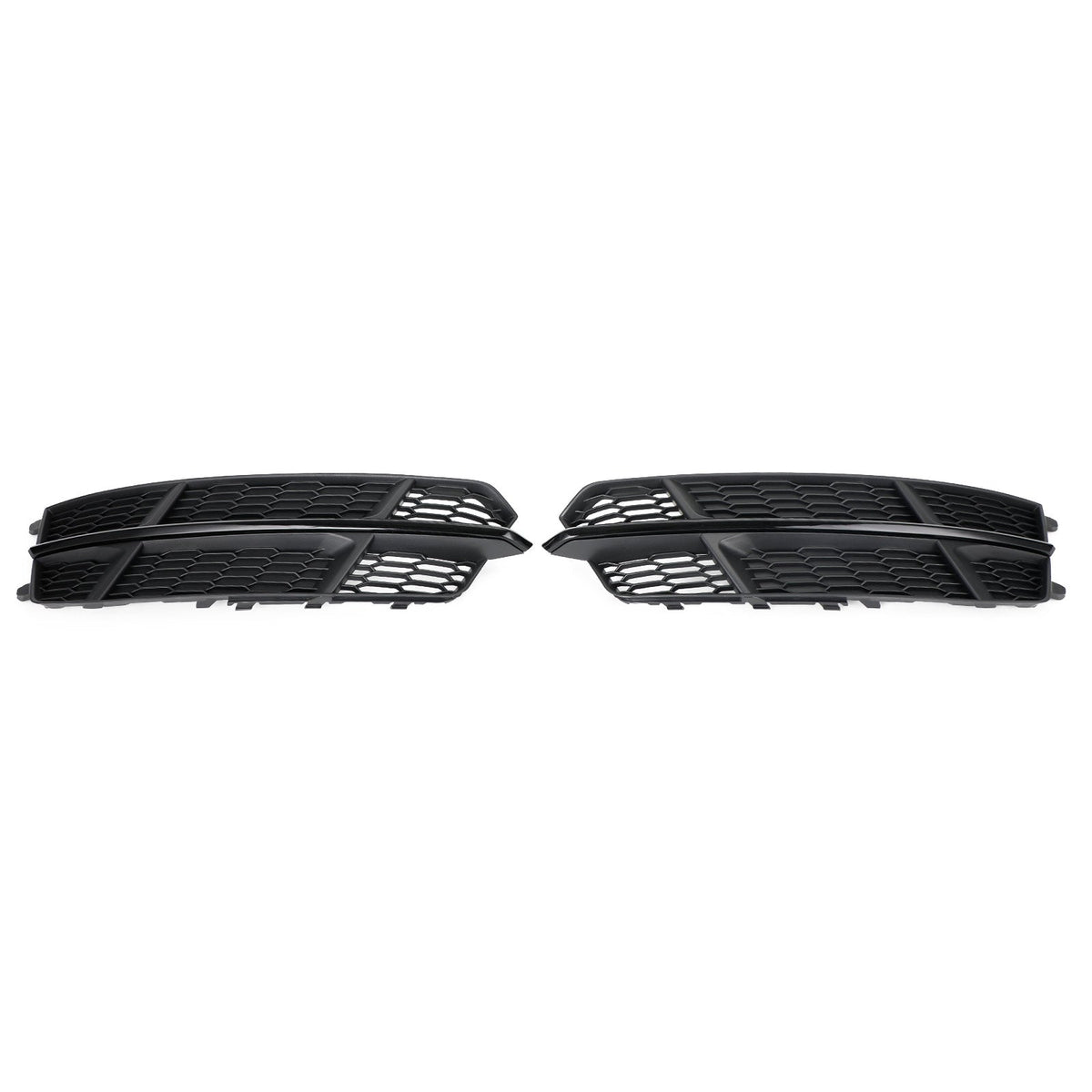 Audi A6 C7 S-Line 2016-2018 Matt Black Front Bumper Lower Grill 4G0807681AN 4G0807682AN