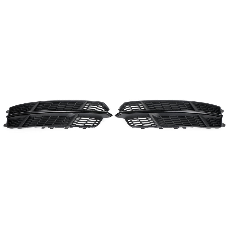 Audi A6 C7 S-Line 2016-2018 Matt Black Front Bumper Lower Grill 4G0807681AN 4G0807682AN