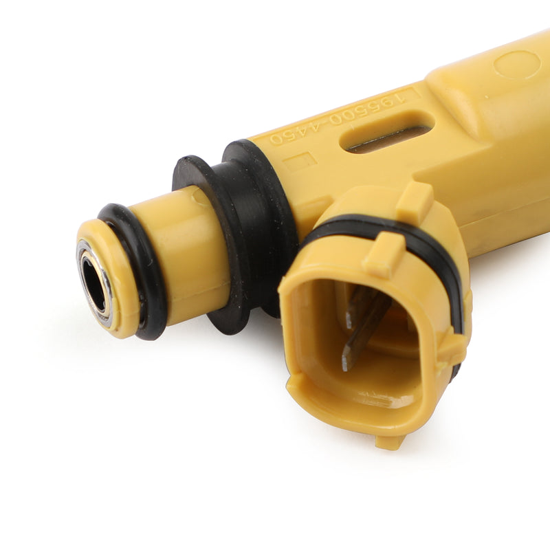 Mazda (2004-2008 Rx-8) 4×440Cc 4-Hole Yellow Fuel Injectors 195500-4450