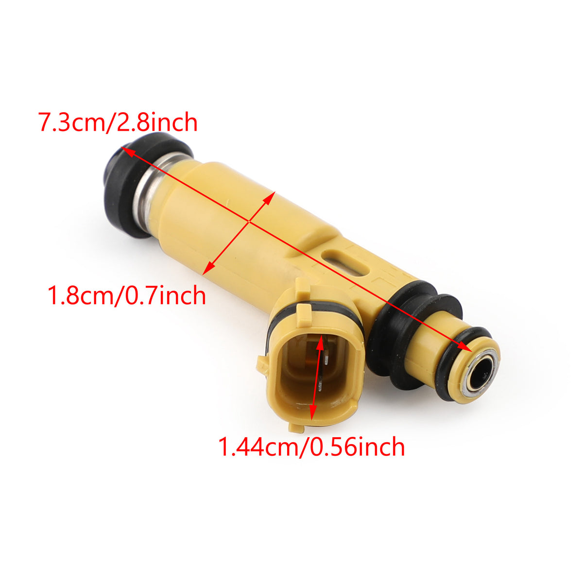 Mazda 2004-2008 Rx-8 440Cc 4-Hole Yellow Fuel Injectors 195500-4450