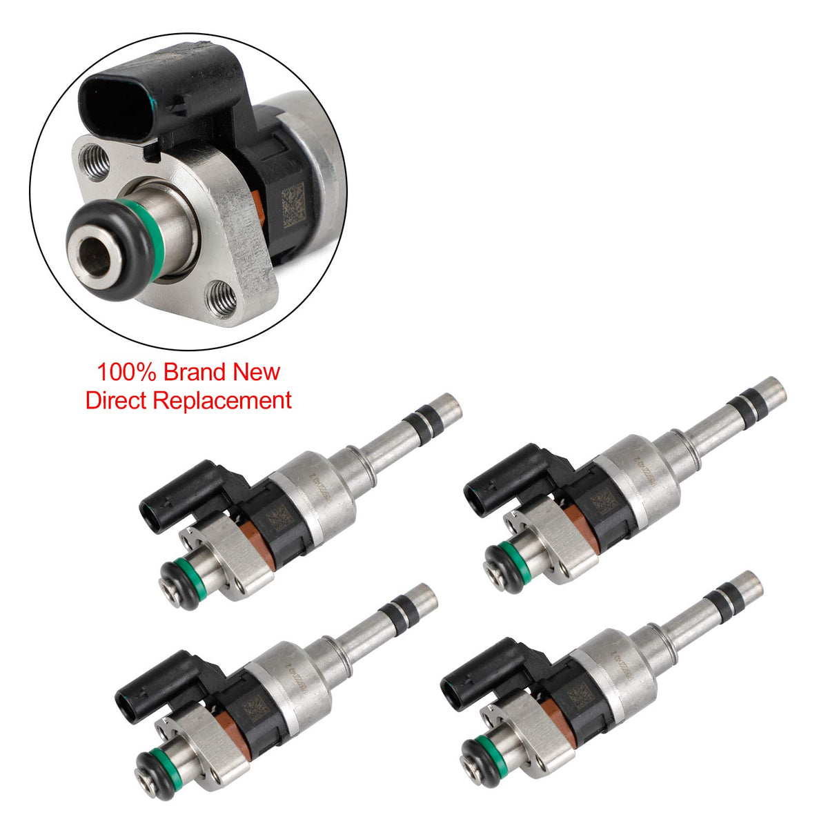 4PCS 55577403 Fuel Injectors Fit GMC 16-19 Fit Chevry Cruze Malibu 1.4L 1.5L L4