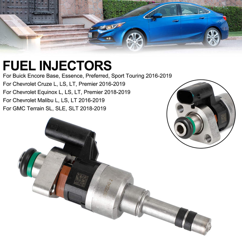 GMC 2016-2019 Fit Chevry Cruze Malibu 1.4L 1.5L L4 1PCS Fuel Injectors 55577403