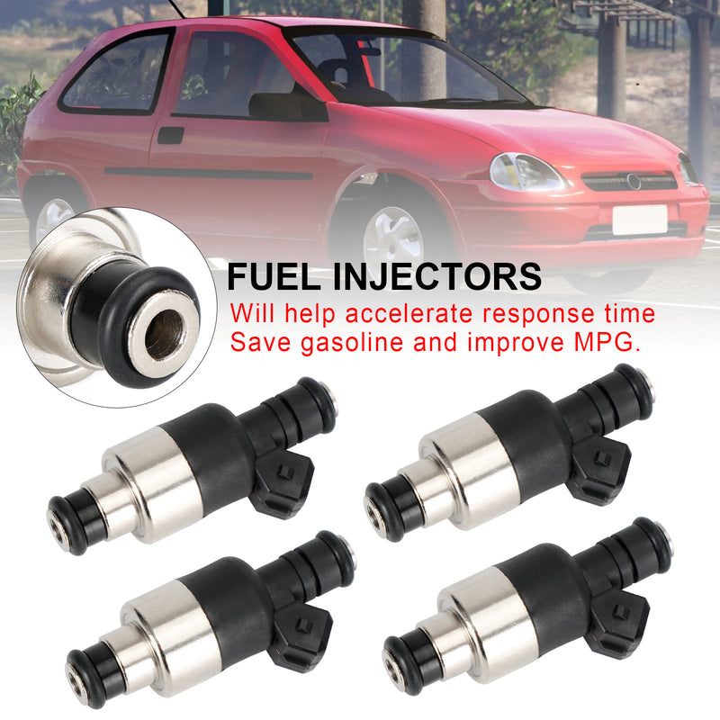 Chevrolet Corsa 1996-1998 INJ670 4PCS Fuel Injector 17123919
