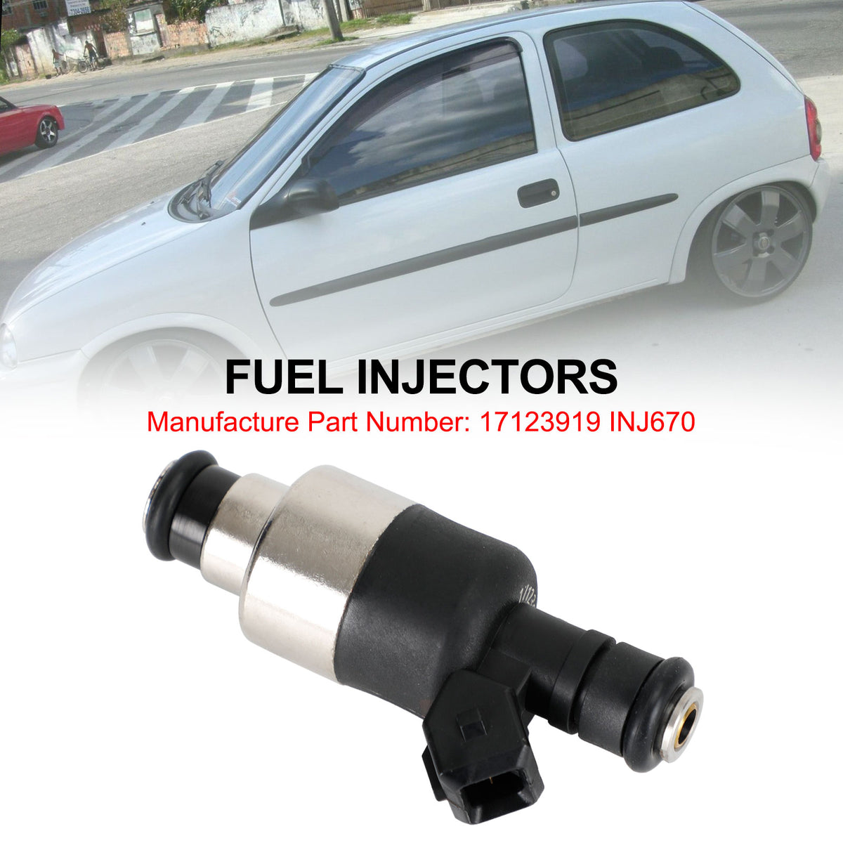 Chevrolet Corsa 1996-1998 INJ670 1PCS Fuel Injector 17123919