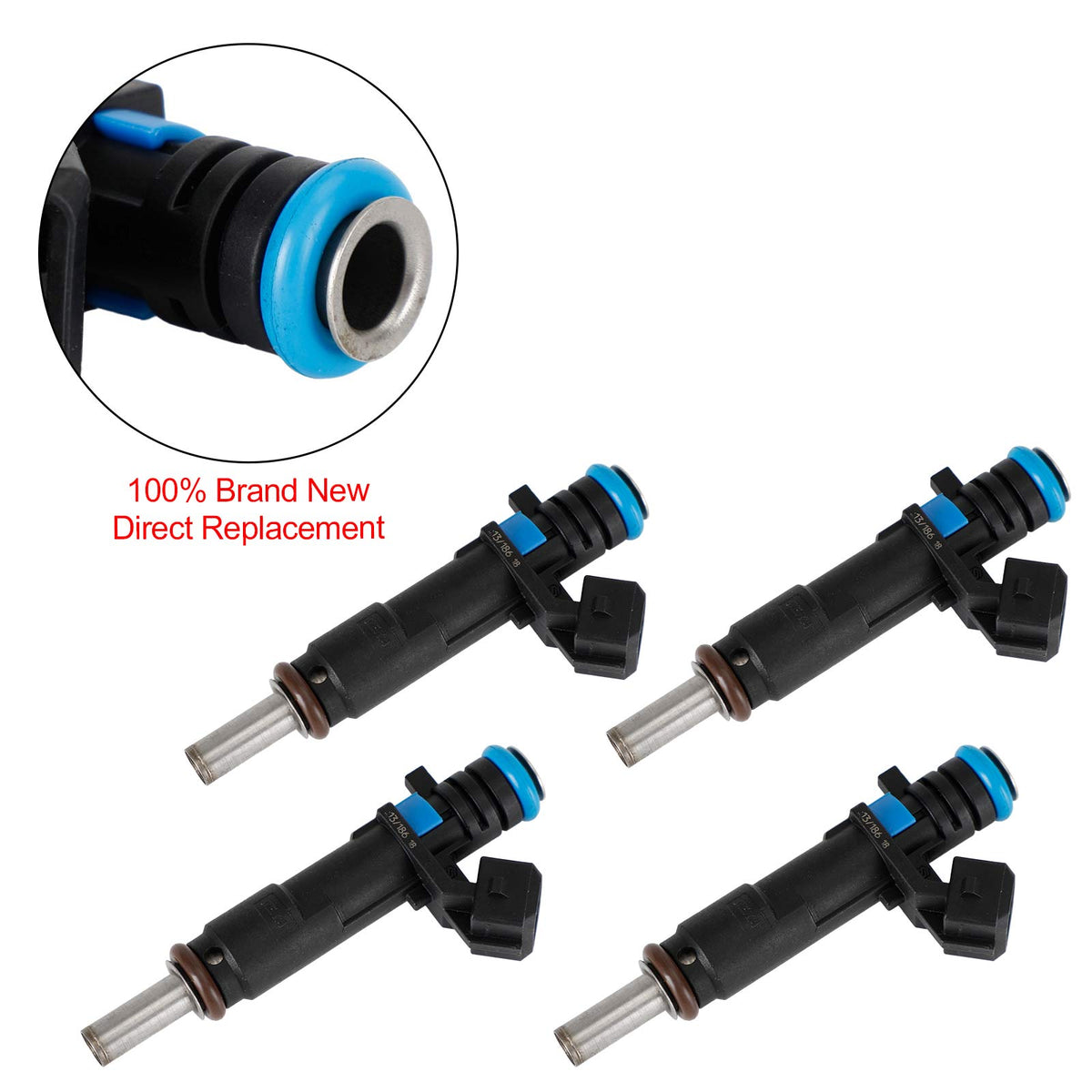 Chevrolet Cruze Sonic 1.8L 2011-2015 217-3433 4PCS Fuel Injectors 55570284