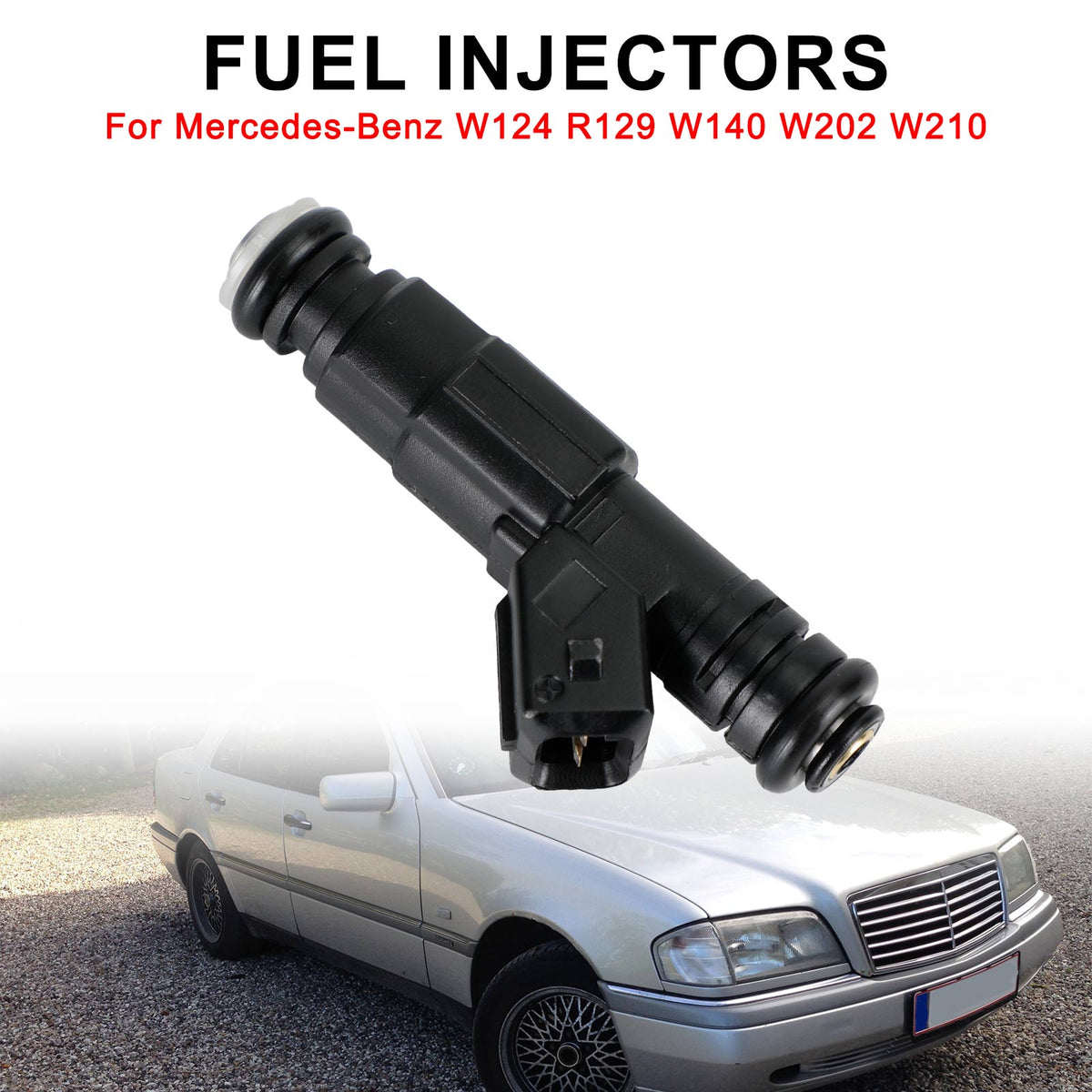Mercedes-Benz W124 R129 W140 W202 W210 1PCS Fuel Injector 0280155821