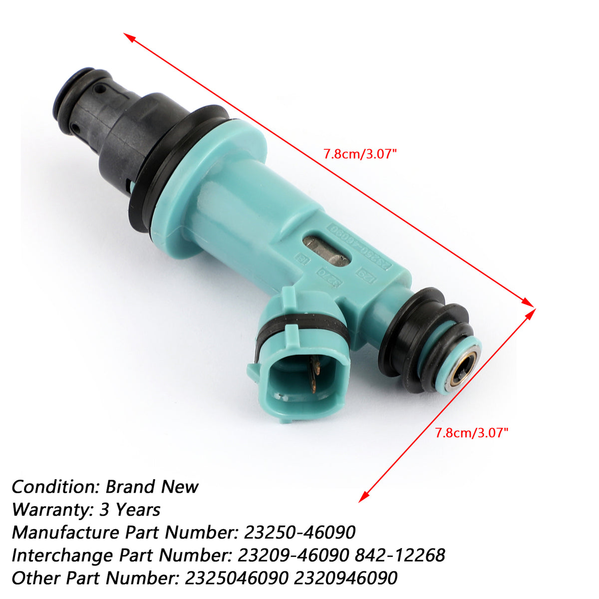 Toyota Supra 1998-2005 Fit Lexus GS300 IS300 6PCS Fuel Injectors 23250-46090