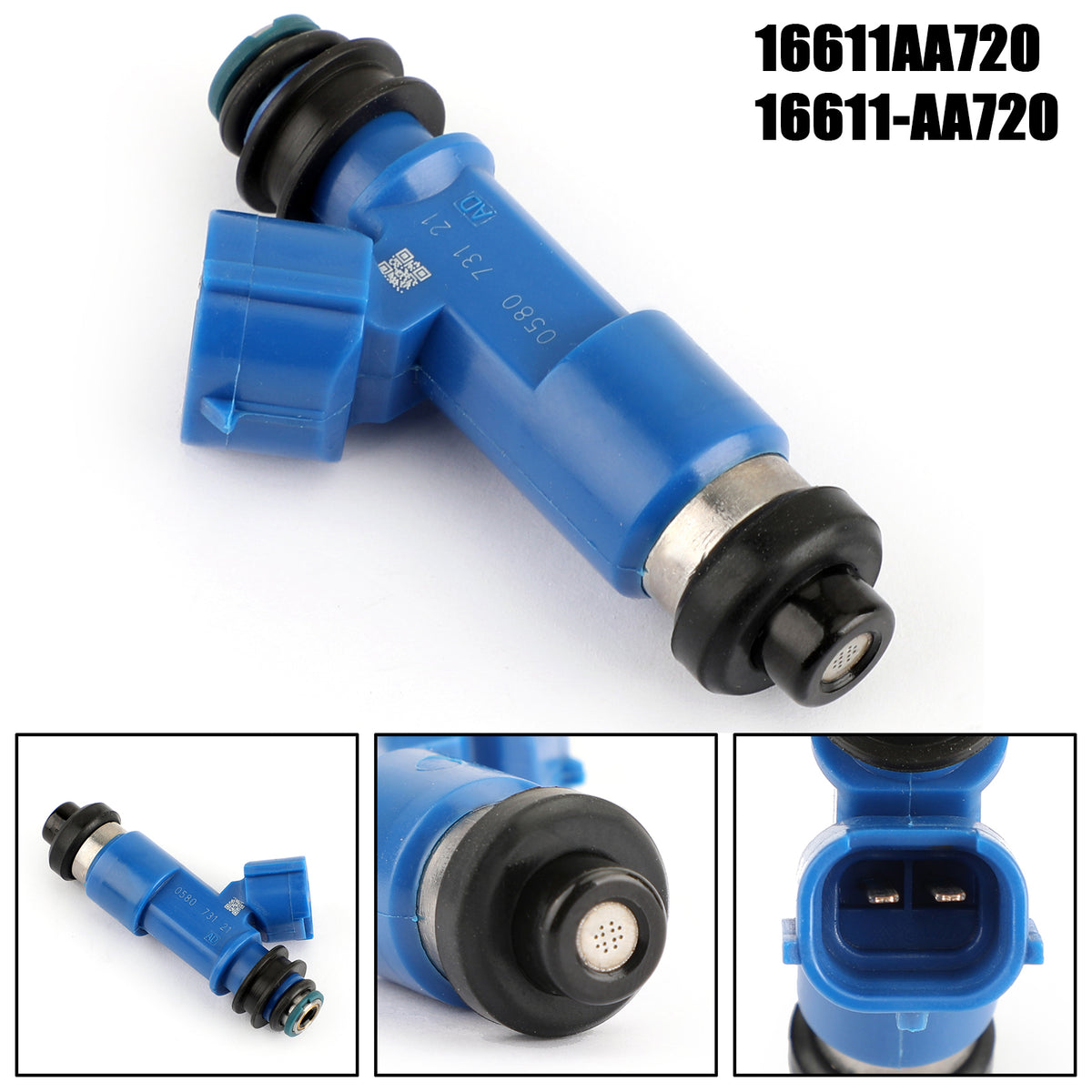 WRX / STI 16611-AA720 2.5L 1x Dark Blue 565cc Fuel Injectors 16611AA720