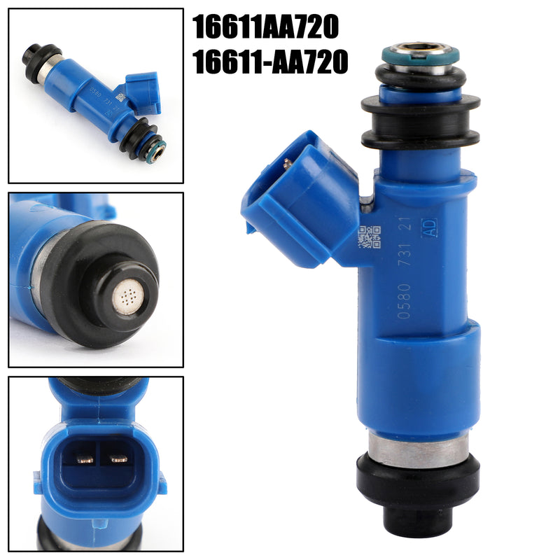 WRX / STI 16611-AA720 2.5L 1x Dark Blue 565cc Fuel Injectors 16611AA720