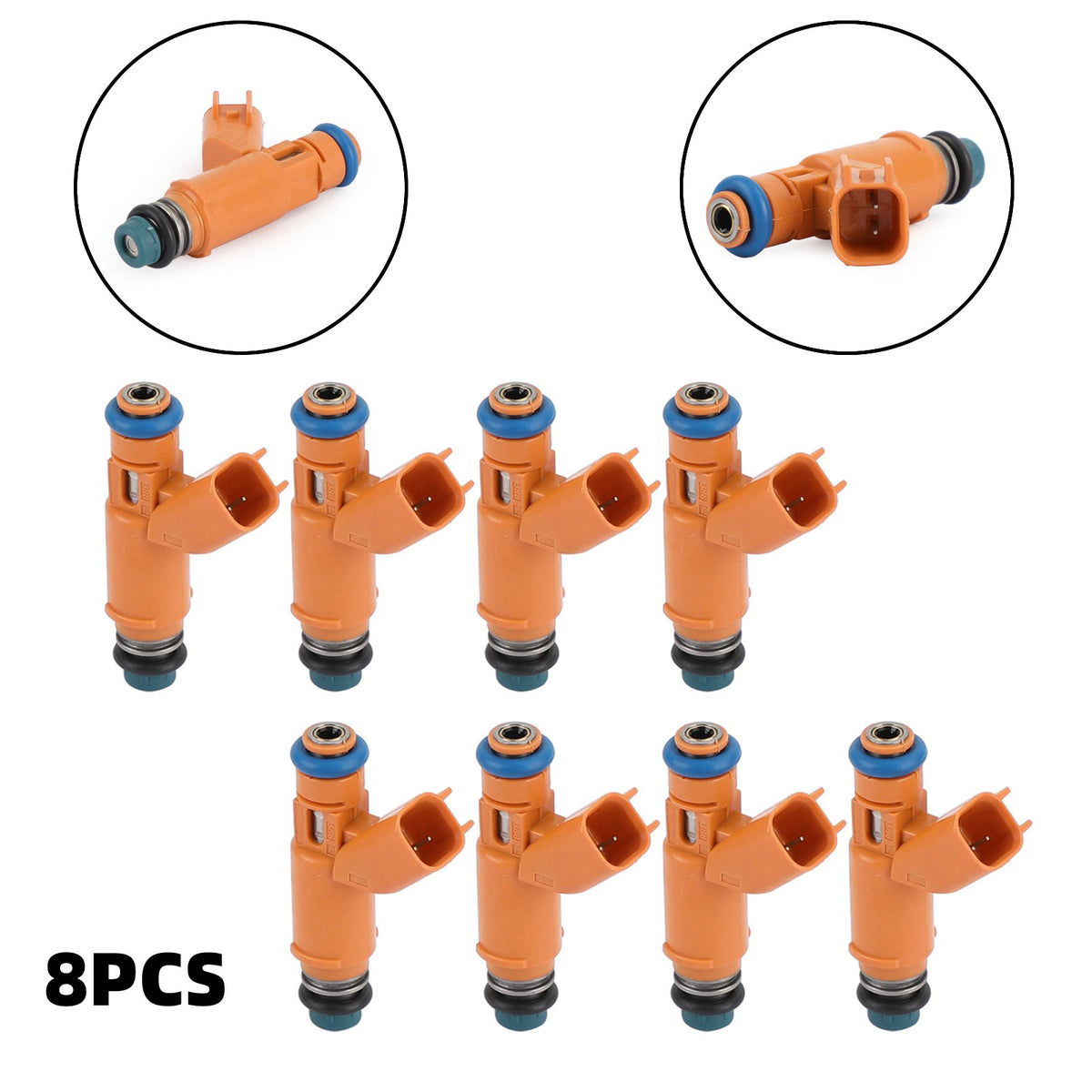 Land Rover Range Rover Fit Jaguar 4.2L 4.4L V8 8PCS Fuel Injectors 2W93-AA