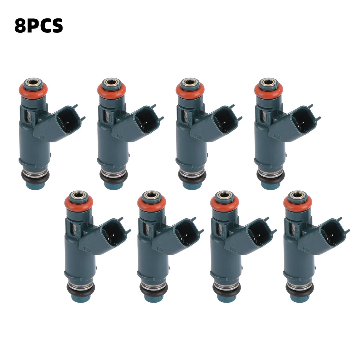 Jaguar 2003-2009 4.2L Fit Land Rover 2008-2009 4.2L 8PCS Fuel Injectors 2W93-BA