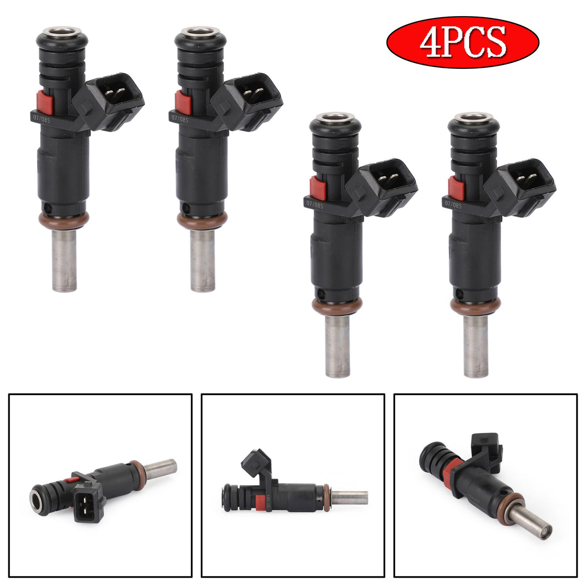 BMW N45 N46N E93 320I 2.0L 4PCS Fuel Injectors 7561277 13537561277