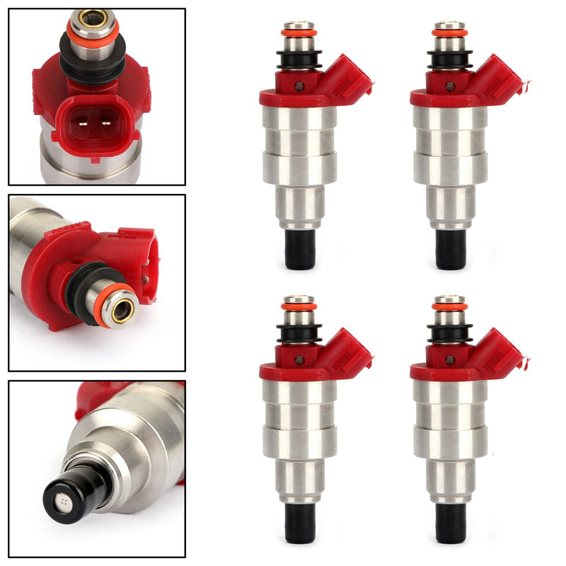 4Pcs Fuel Injectors G609-13-250 Fit Mazda B2600 MPV 2.6L