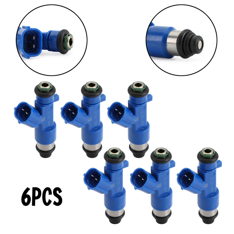 Infiniti G37 Fit Nissan GT-R 63570 6PCS Fuel Injectors 14002-AN001