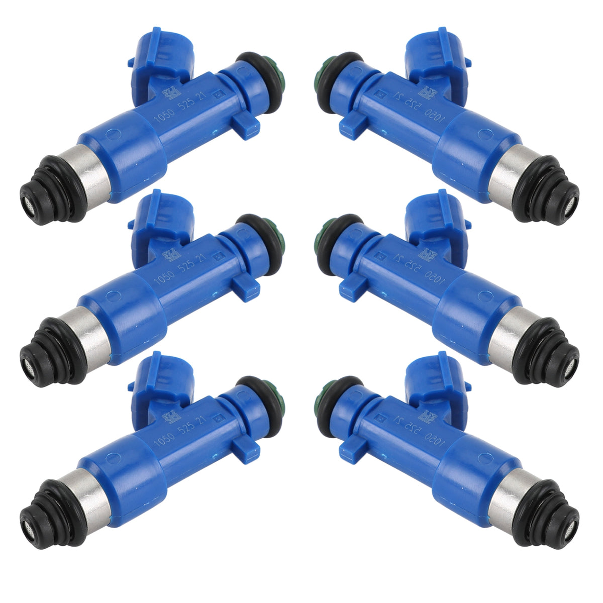 Infiniti G37 Fit Nissan GT-R 63570 6PCS Fuel Injectors 14002-AN001
