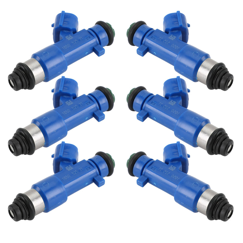 Infiniti G37 Fit Nissan GT-R 63570 6PCS Fuel Injectors 14002-AN001