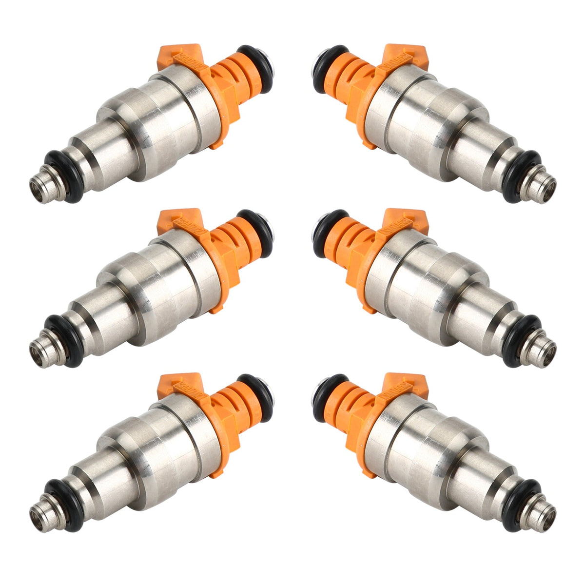6pcs Fuel Injectors 33007127 fits Wrangler Cherokee YJ 1987-1998 I6 4.0L