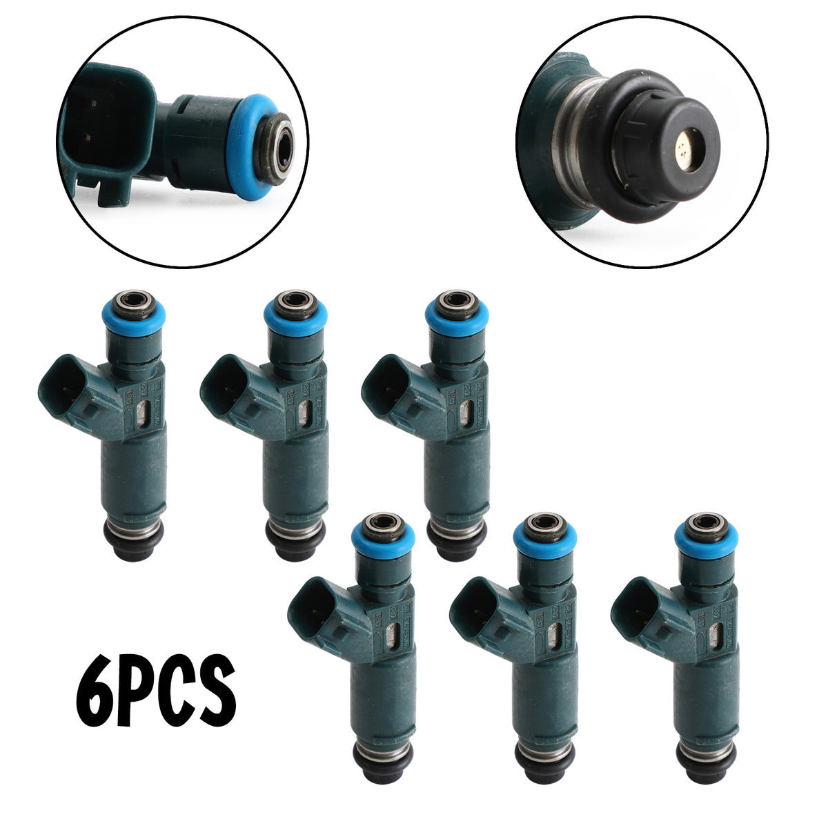 Mazda 6 MPV 3.0L 2002-2008 2M2EA7B 6PCS Fuel Injectors 2M2E-A7B