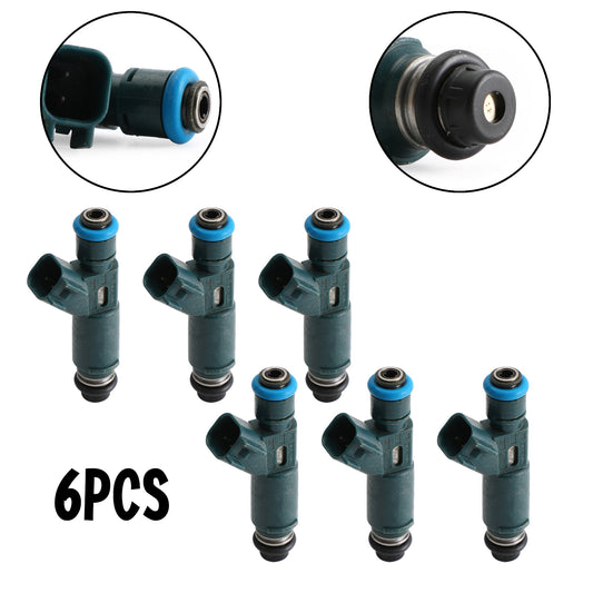 Mazda 6 MPV 3.0L 2002-2008 2M2EA7B 6PCS Fuel Injectors 2M2E-A7B