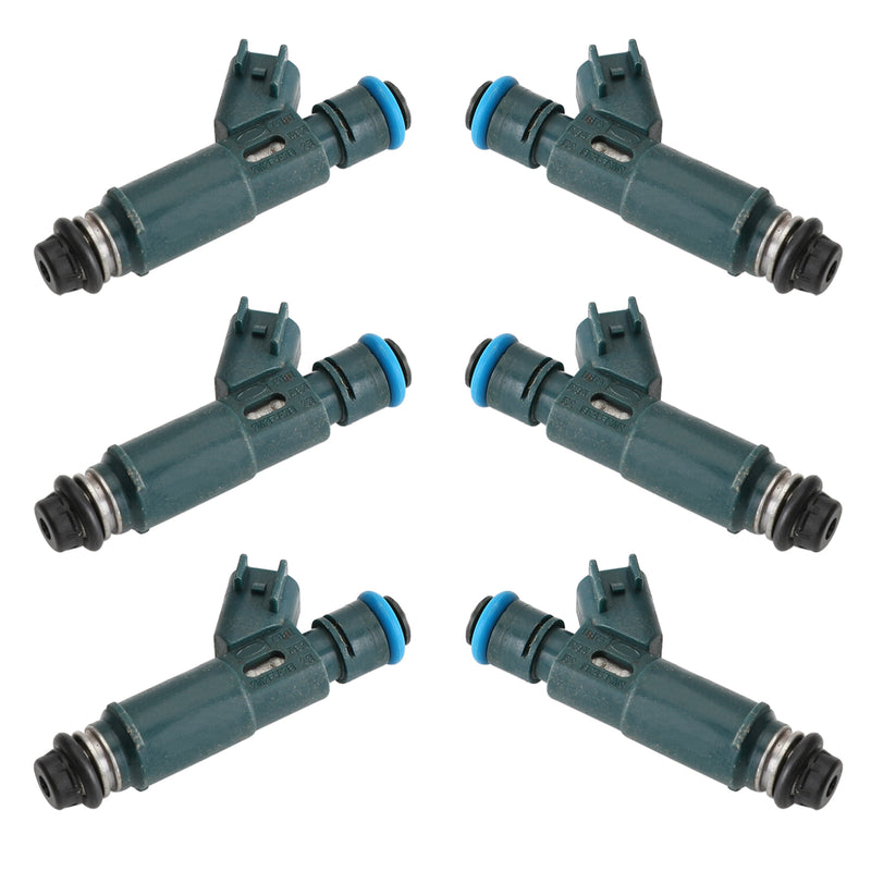 Mazda 6 MPV 3.0L 2002-2008 2M2EA7B 6PCS Fuel Injectors 2M2E-A7B