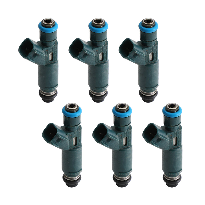 Mazda 6 MPV 3.0L 2002-2008 2M2EA7B 6PCS Fuel Injectors 2M2E-A7B