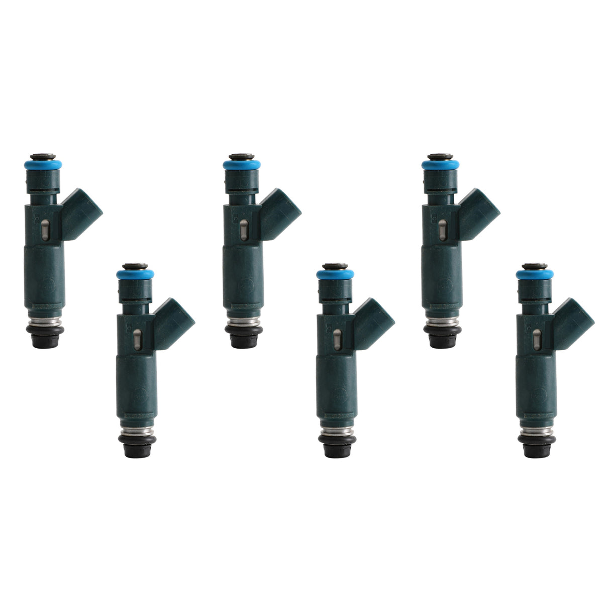 Mazda 6 MPV 3.0L 2002-2008 2M2EA7B 6PCS Fuel Injectors 2M2E-A7B