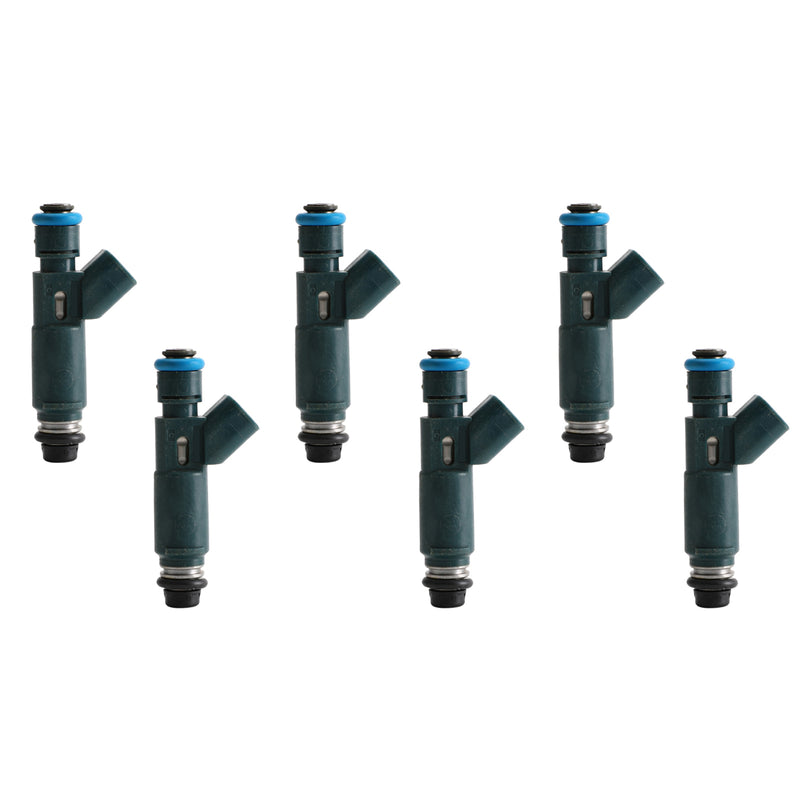 Mazda 6 MPV 3.0L 2002-2008 2M2EA7B 6PCS Fuel Injectors 2M2E-A7B