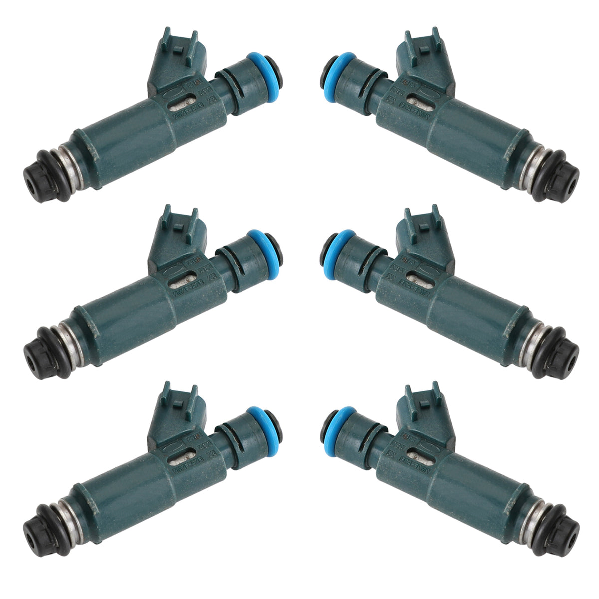 Mazda 6 MPV 3.0L 2002-2008 2M2EA7B 6PCS Fuel Injectors 2M2E-A7B