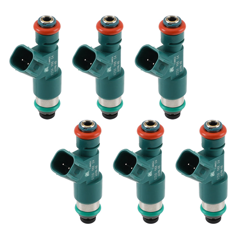 Volvo S80 2007-2014 6G9N-AB 6PCS Fuel Injectors 30777501