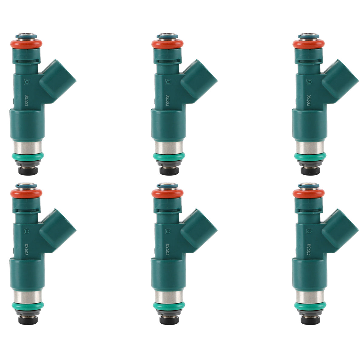 Volvo S80 2007-2014 6G9N-AB 6PCS Fuel Injectors 30777501