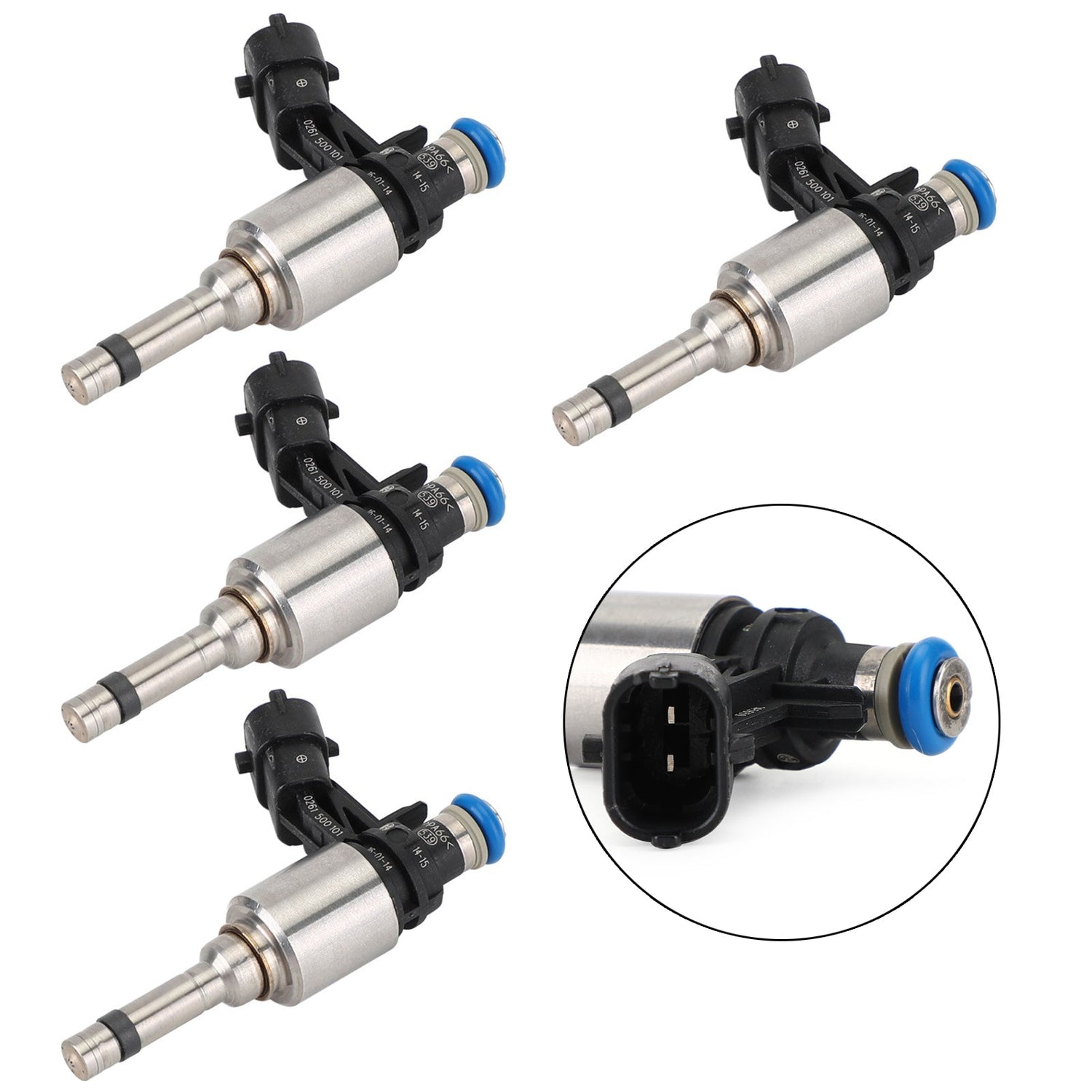 4PCS Fuel Injectors 35310-2B130 Fit Hyundai Accent Fit Kia Rio 1.6L 2012-2016