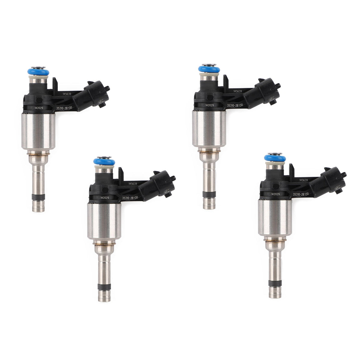 4PCS Fuel Injectors 35310-2B130 Fit Hyundai Accent Fit Kia Rio 1.6L 2012-2016