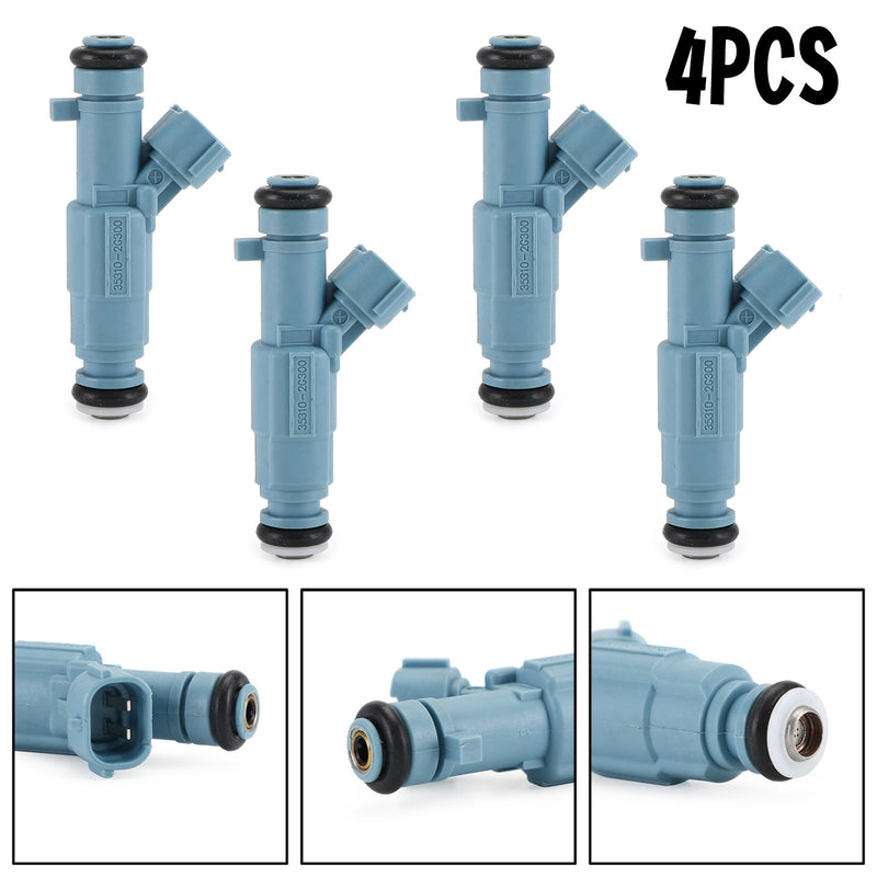 Hyundai Sonata Tucson Fit Kia Optima 2.4L 4PCS Fuel Injectors 35310-2G300