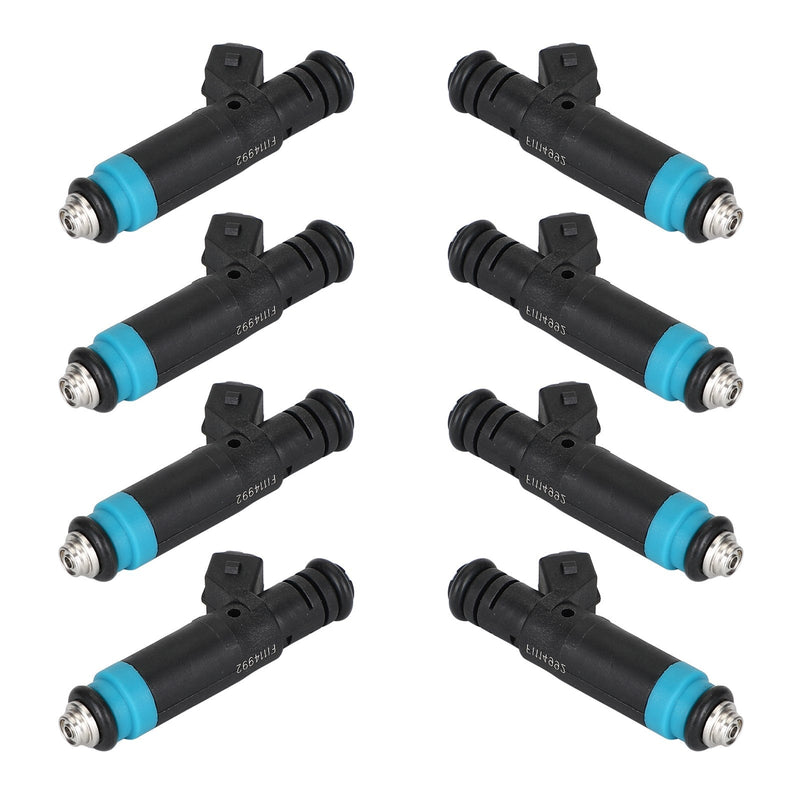 8pcs 80LB 850CC Fuel Injectors FI114992 Fit Siemens Deka EV1 Fit Ford