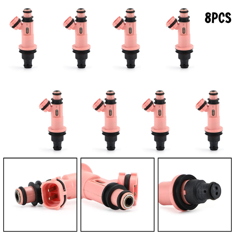 8pcs Fuel Injectors 23250-50030 Fit Lexus GS400 GS430 LS430 SC400 SC430 4.3L