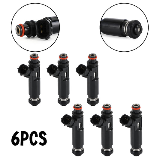 Mitsubishi Montero Pajero 3.8L V6 2003-2006 6PCS Fuel Injectors 195500-4370
