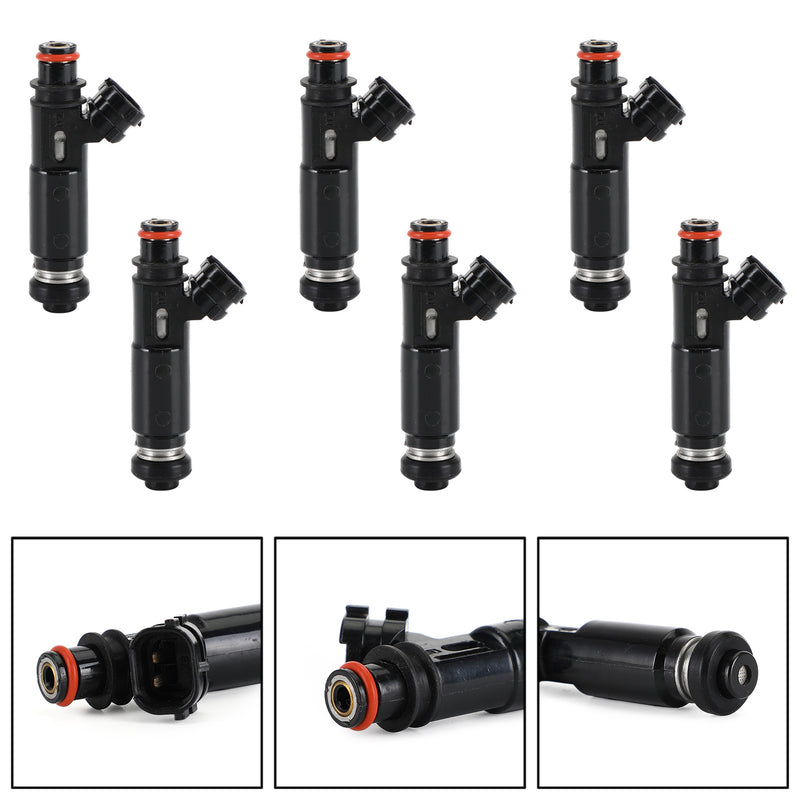 Mitsubishi Montero Pajero 3.8L V6 2003-2006 6PCS Fuel Injectors 195500-4370