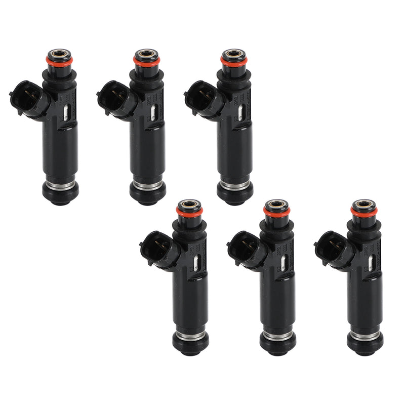 Mitsubishi Montero Pajero 3.8L V6 2003-2006 6PCS Fuel Injectors 195500-4370