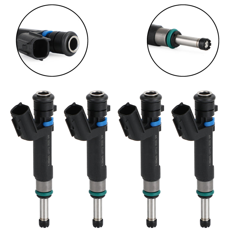 Nissan Versa 1.6L L4 2012-2015 HR16DE 4PCS Fuel Injectors 16600-1KT0A