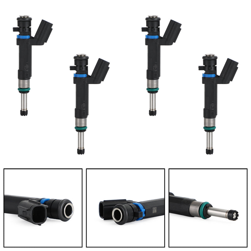 Nissan Versa 1.6L L4 2012-2015 HR16DE 4PCS Fuel Injectors 16600-1KT0A