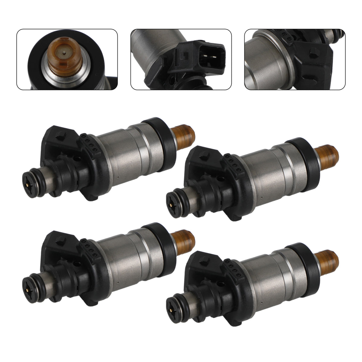 Honda Prelude 2.2L VTEC 1993-1996 4PCS Fuel Injectors 06164-P0F-000