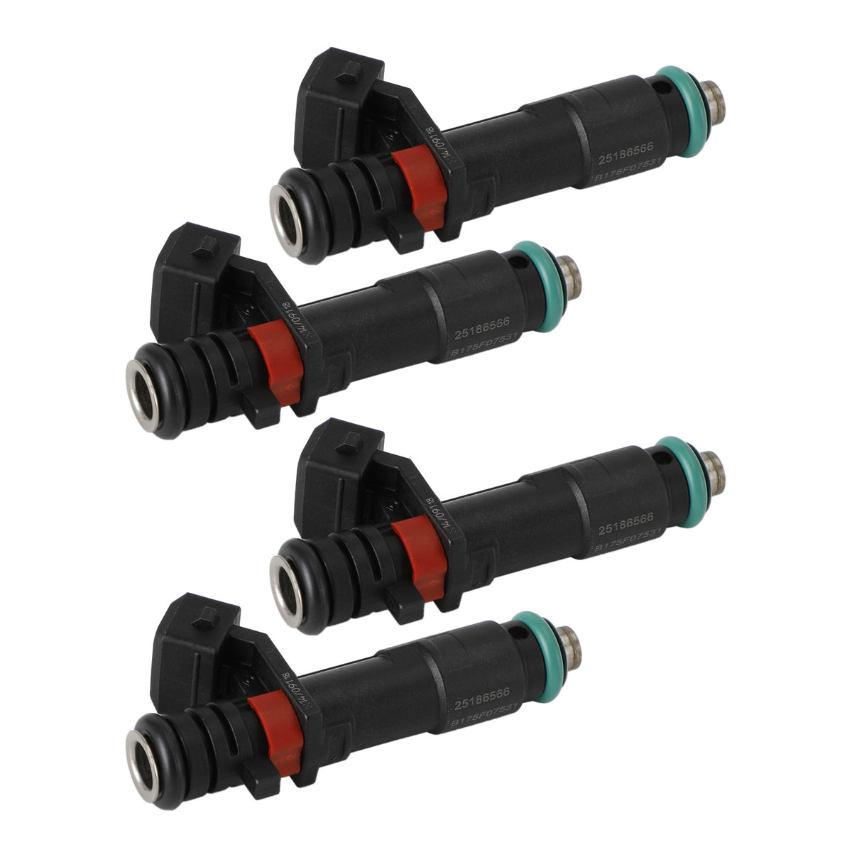 Chevrolet Spark 2011-2015 1.2L L4 INJ675 4PCS Fuel Injectors 96800843