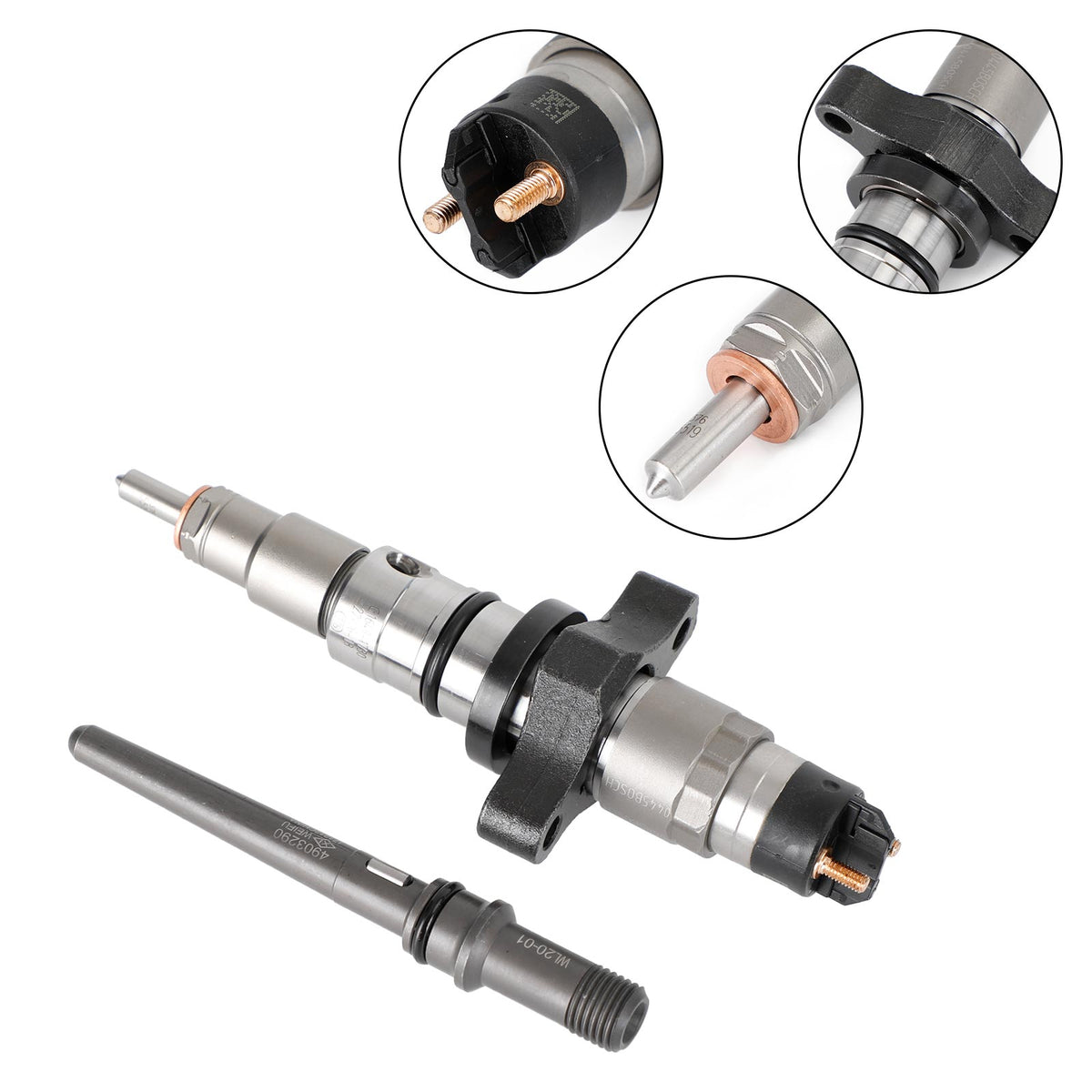 Dodge Ram 2500 2003-2004 Cummins 1PCS Common Rail Fuel Injector 0445120255