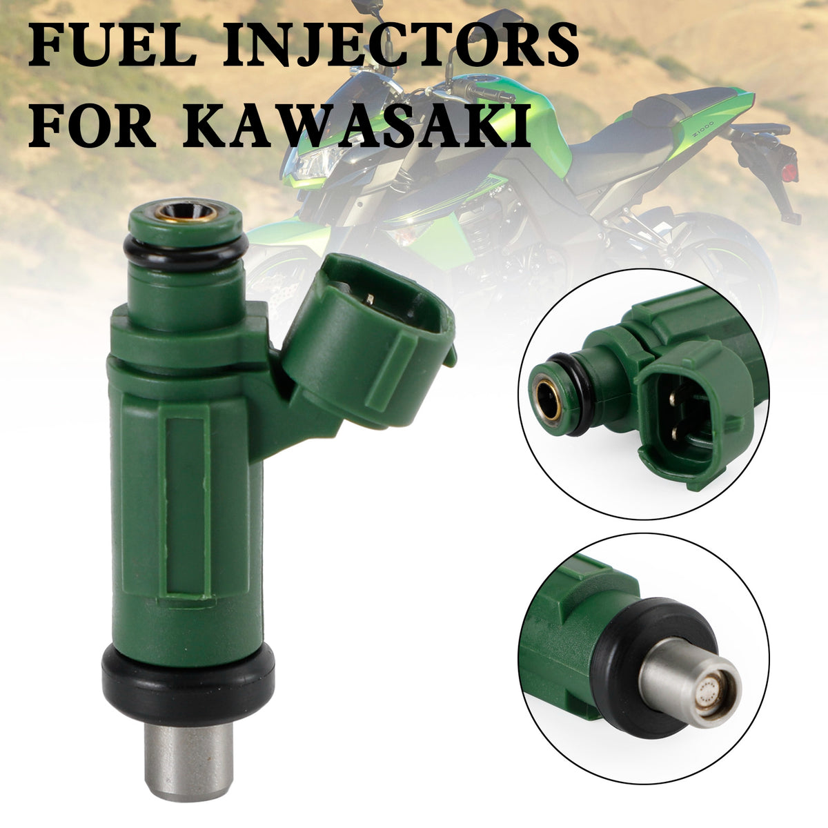 Kawasaki ZX10R ZXT00E 49033-0011 Fuel Injector Nozzle EAT287 fits