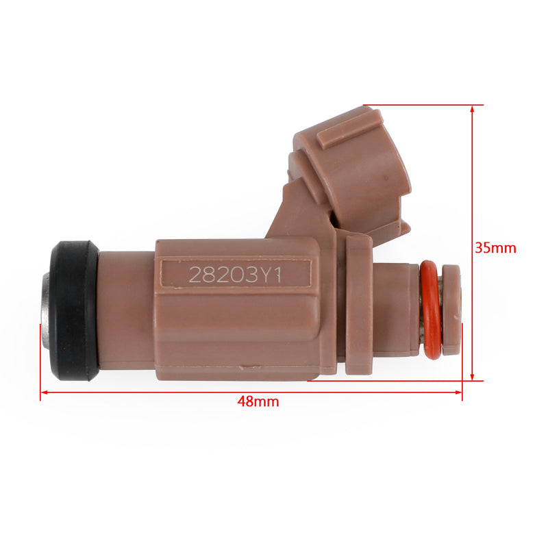 Yamaha PWC FX SX AR VX 212 232 1000 1100 4PCS 60E-13761-10-00 Fuel Injector